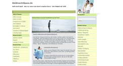 Desktop Screenshot of geldmachtspass.de